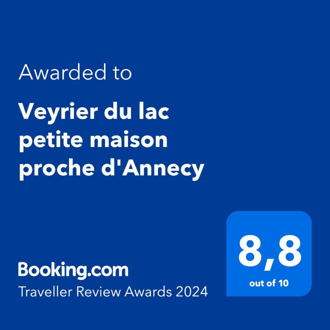 Veyrier Du Lac Petite Maison Proche D'Annecy Exterior photo